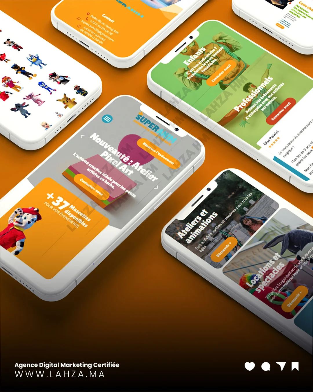 Super Anim 1 Agence lahza Animation evenementielle pour enfants 2024